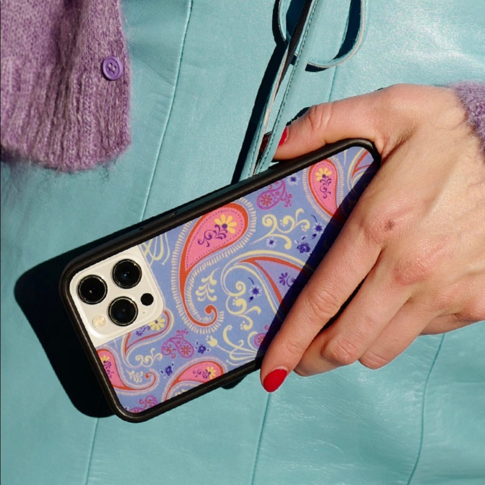 Wildflower Sweet Pea Paisley Case for iPhone 11